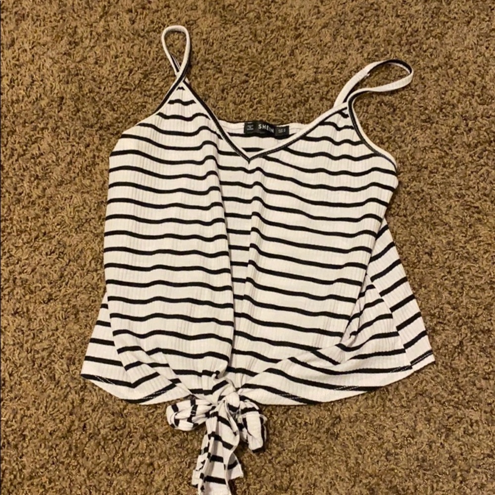 Stripped crop top